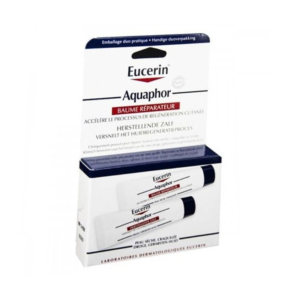 Aquaphor مرطب شفايف من يوسيرين يساعد على ترطيب وعلاج الشفاه الجافة والمتشققة بتركيبة مكثفة تمنح الشفاه نعومة وحماية طويلة الأمد